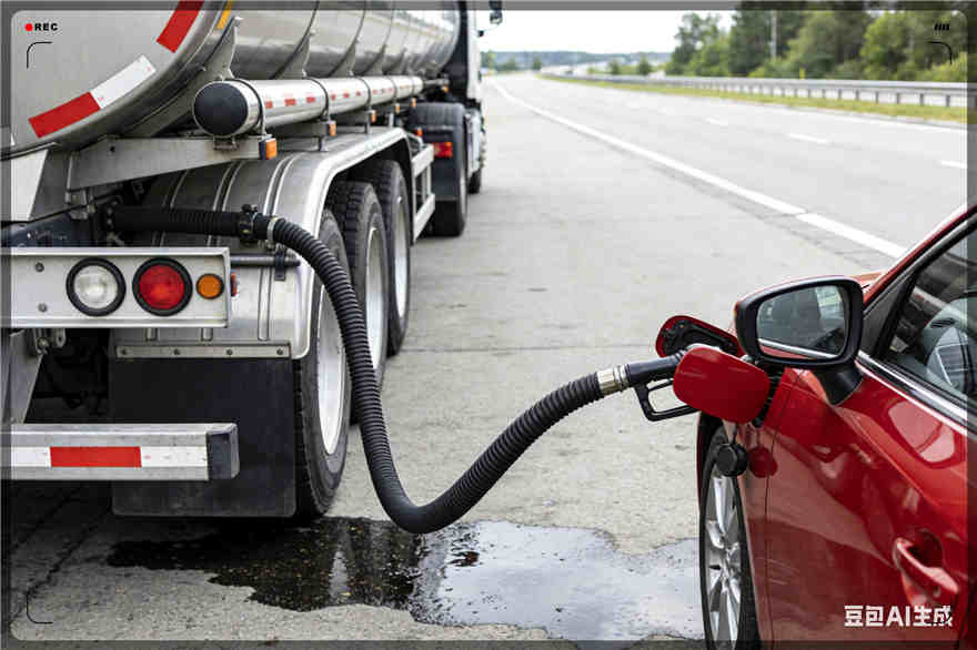 翁源汽车救援送水案例